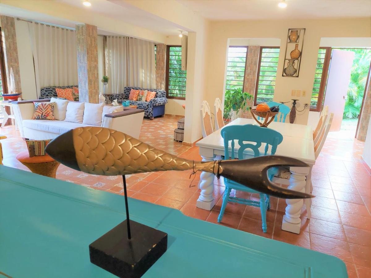 Complejo Villa Las Palmeras Piscina, Billar, Jardin, Bbq @Drvacationsrental Samana 외부 사진